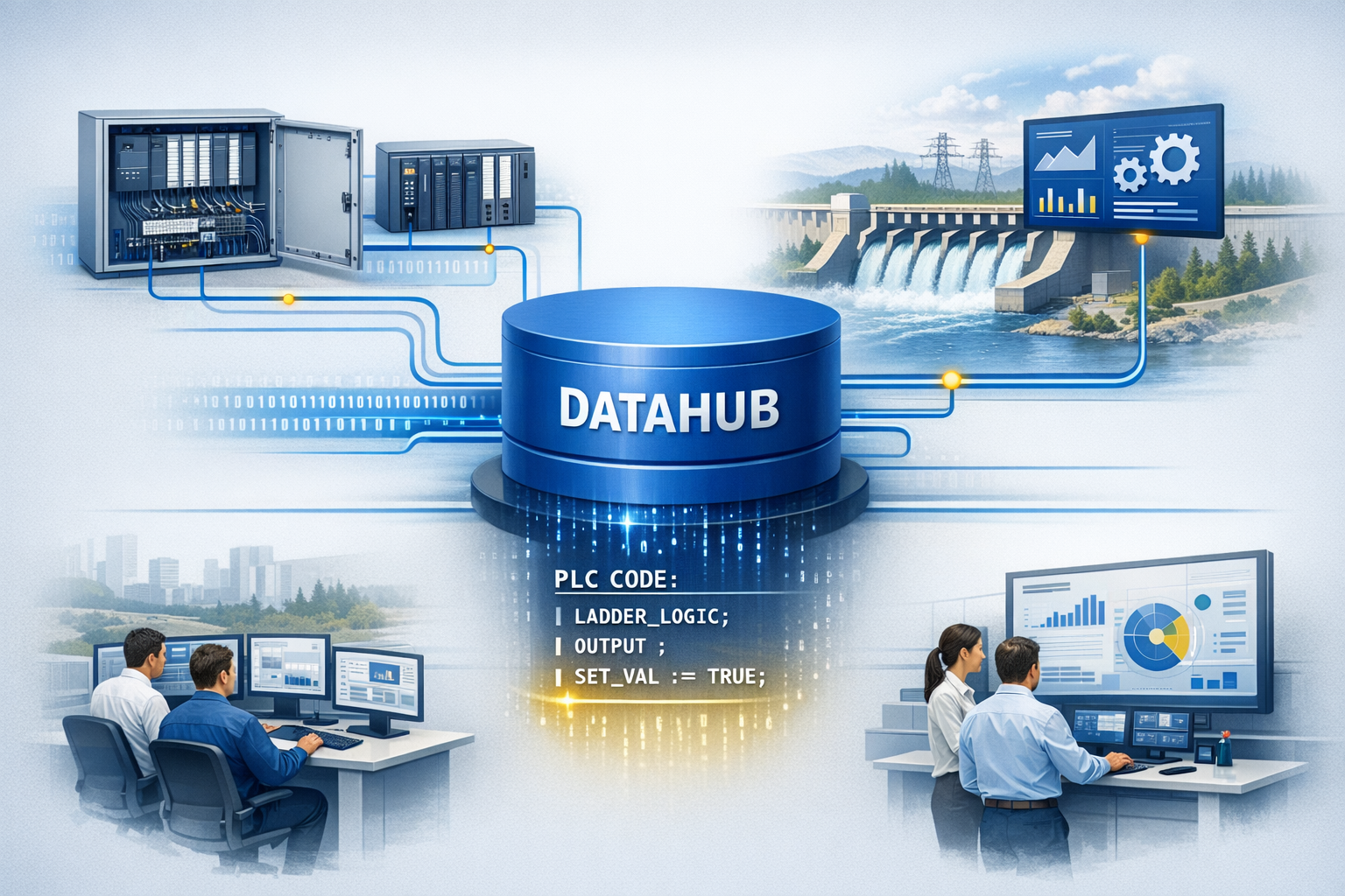Data Hub – Zentrale SPS Datenverwaltung